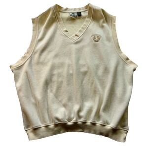 Sope Creek Chautauqua XL Golf Vest Cream Color